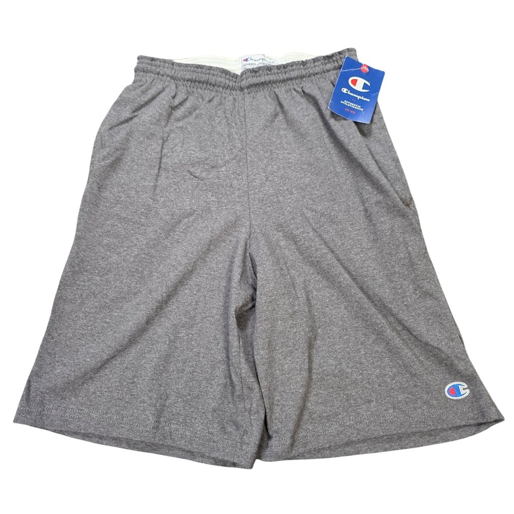 Champion Jersey Short Men's Size S Granite Heat Grey 9 Inches Inseam NWT